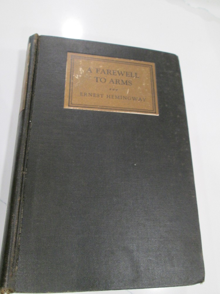Ernest Hemingway A FAREWELL TO ARMS First Edition 1929 1st State