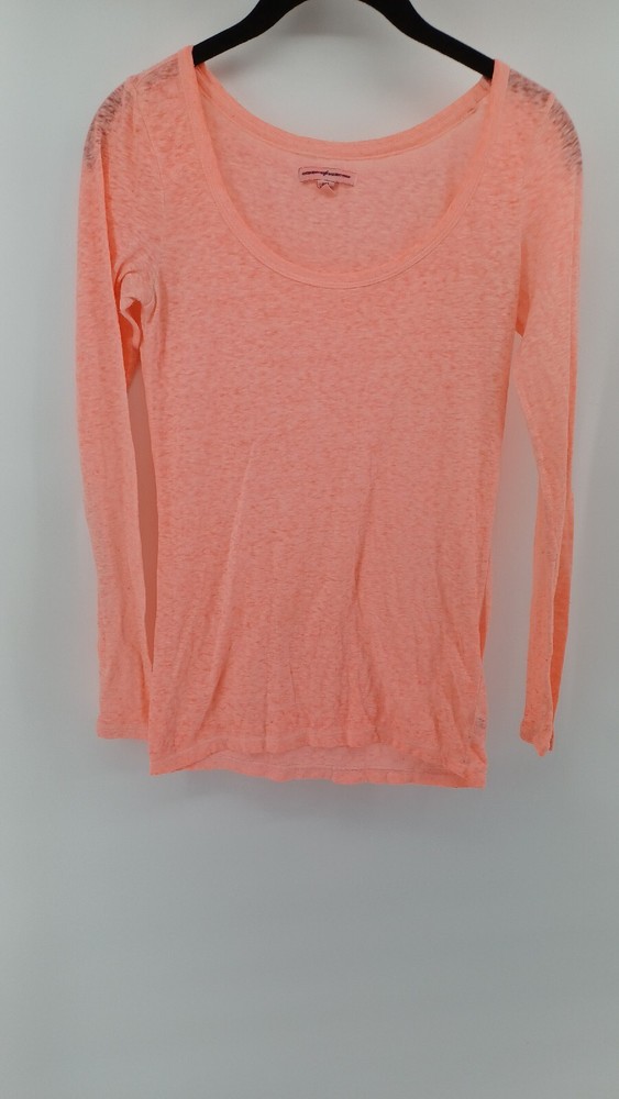 American Eagle Outfitters Women's Pullover T-Shirt Soft & Sexy Neon Pink S/p