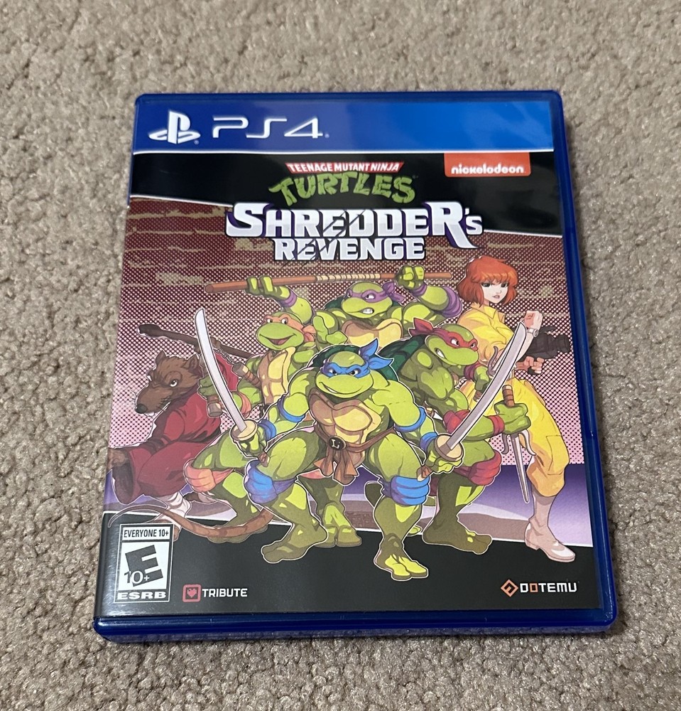 Teenage Mutant Ninja Turtles: Shredder's Revenge (Sony PlayStation 4, 2022)