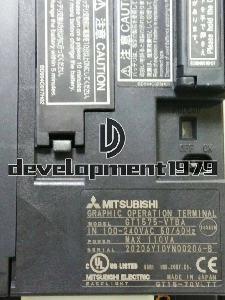 Mitsubishi touch screen GT1575-VTBA Fully tested