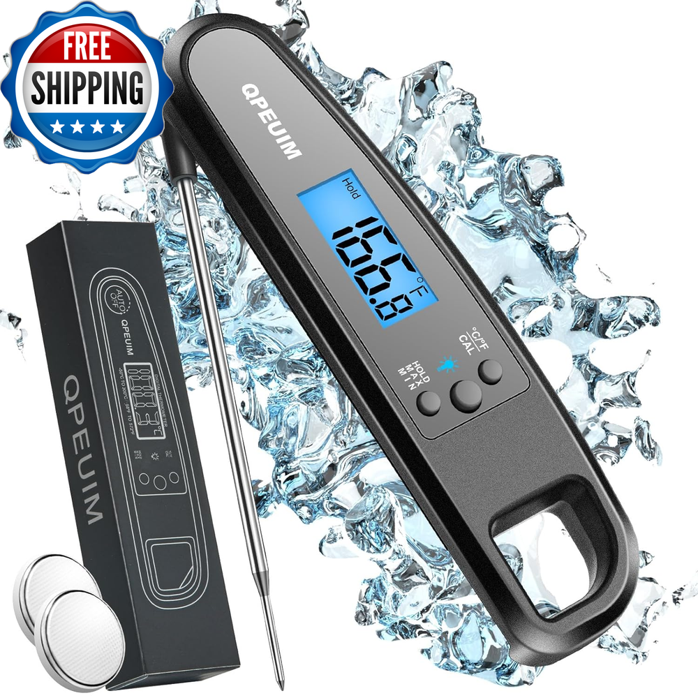 Digital Meat Thermometer Instant Read Meat Thermometer for Cooking Kitchen Food