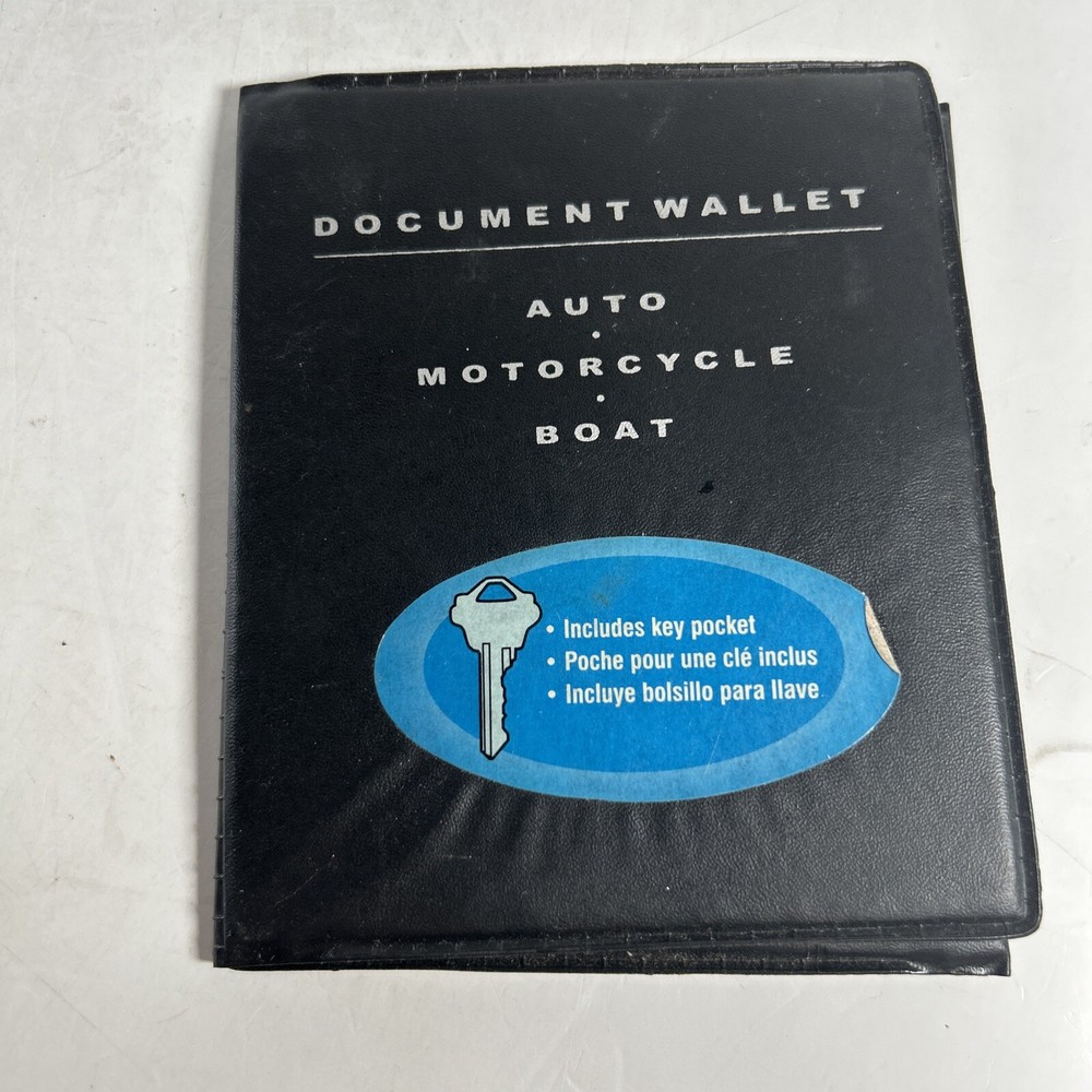 Bell Tri-Fold Wallet Organizer with Key Pocket - Black 11003-8 Hopkins  