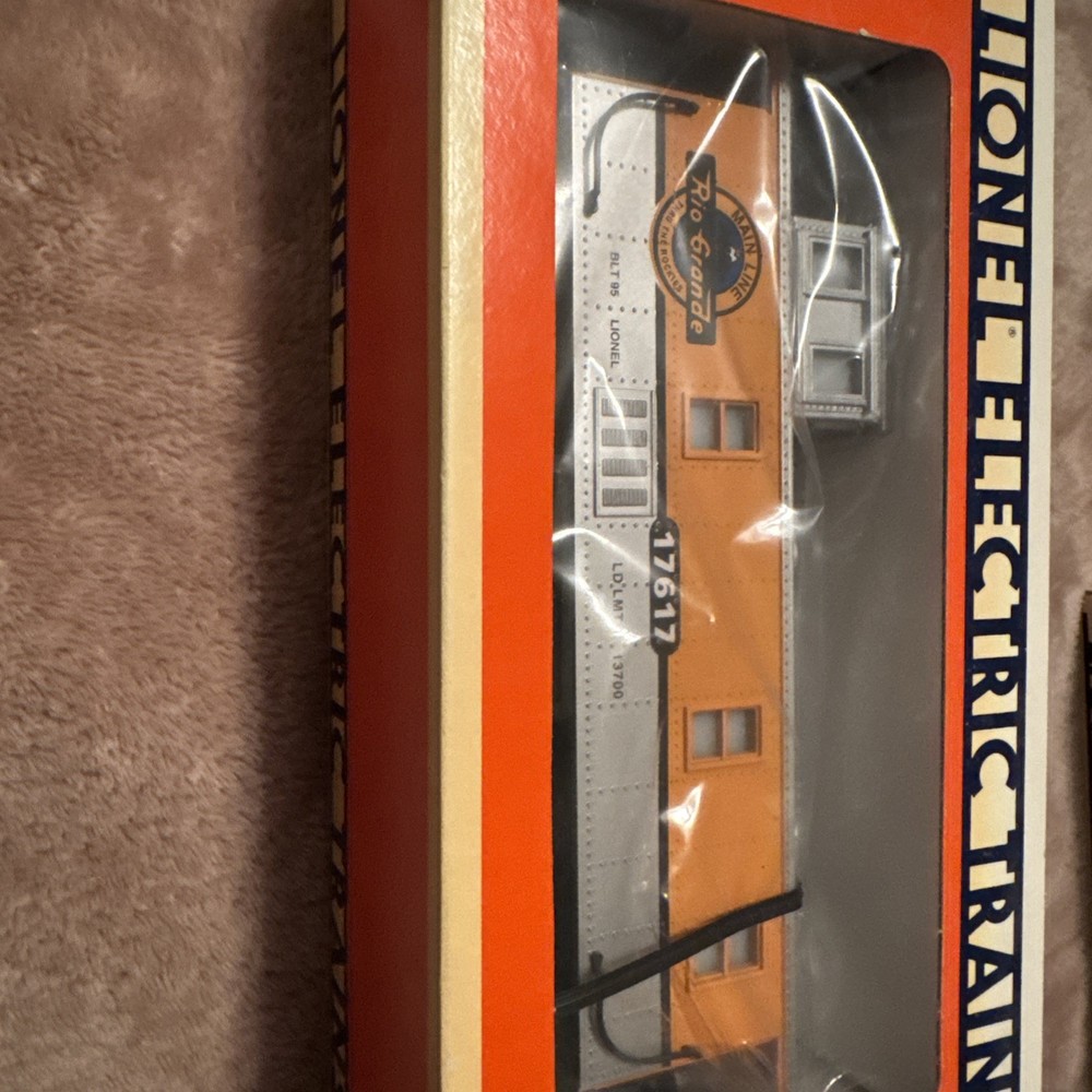 Lionel 6-17617 O Gauge Denver & Rio Grande Caboose #17617 EX/Box