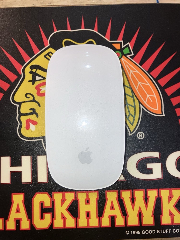 Apple Magic Mouse Bluetooth Wireless Rechargeable A1296 Silver