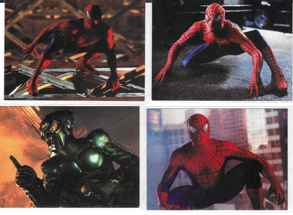 2002 topps spider-man promo & chase cards