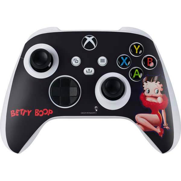 Betty Boop Xbox Series S Controller Skin - Betty Boop Red Dress