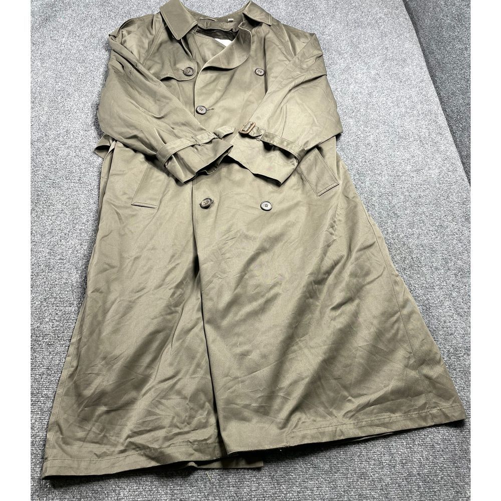 London Fog Women's Beige Basic Classic Belted Trench Coat Size 40