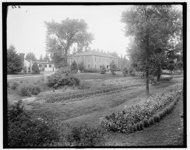 Abbot Hall,Agricultural College,educational buildings,Lansing,Michican,MI,1900