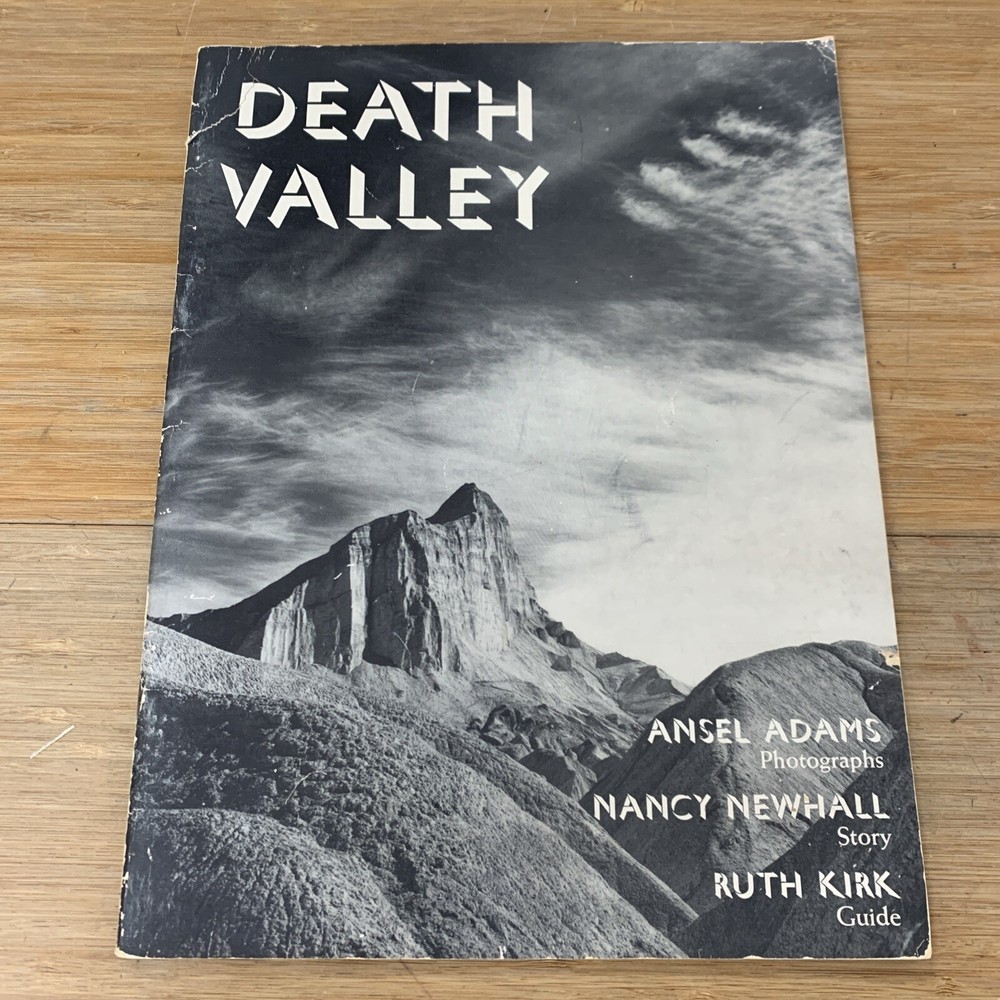 Vintage 1954 DEATH VALLEY Ansel Adams, Nancy Newhall PB