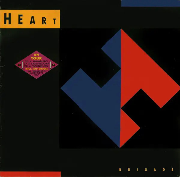 Heart Brigade NEAR MINT Capitol Records Vinyl LP 12 Inch 33 RPM