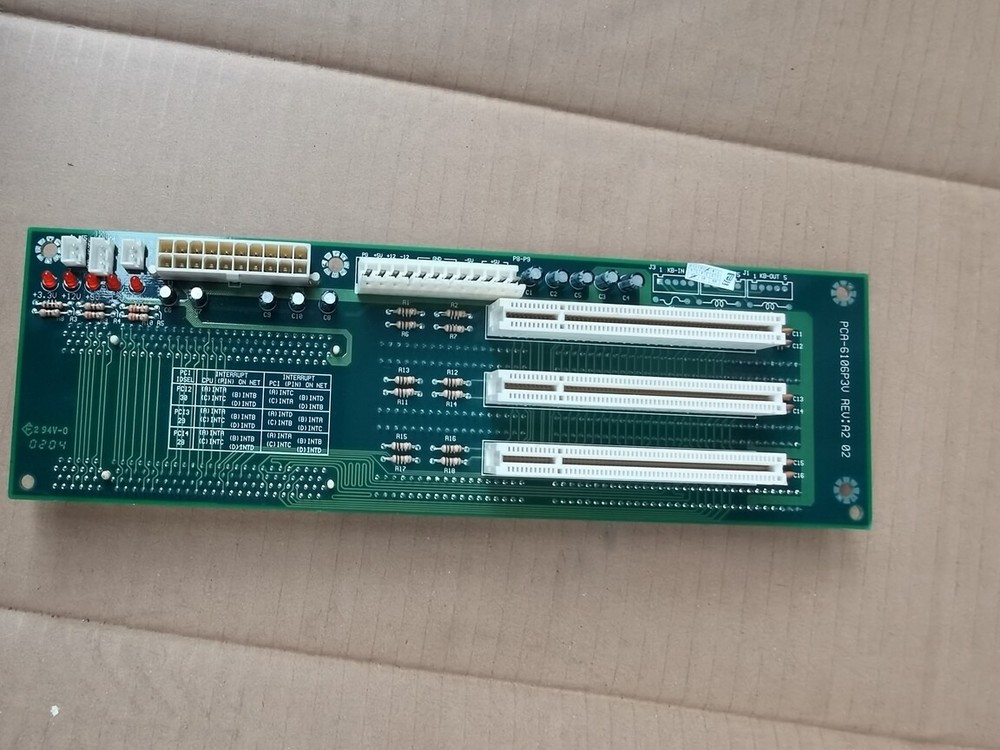 1PC Used test ok Advantech PCA-6106P3V backplane #WE72 WX