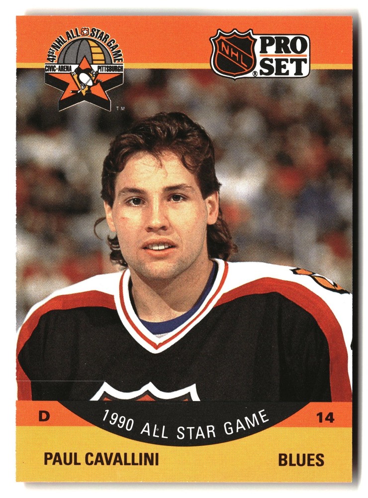1990-91 Pro Set #353 Paul Cavallini