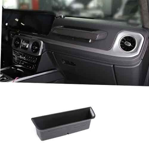 2019-2022 Benz G-Class Co-Pilot Storage Box - Black ABS Trim