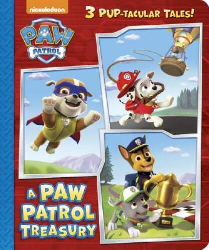 A Paw Patrol Treasury (PAW Patrol) (Padded Board Book) - Board book - GOOD