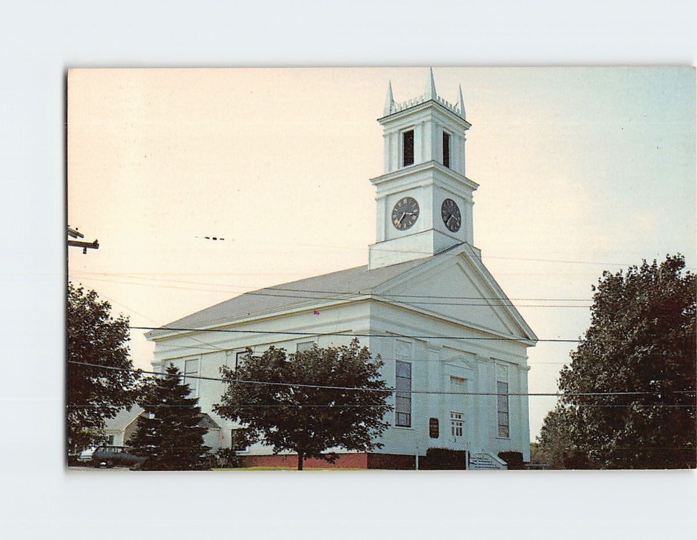 Postcard First Methodist Church Chatham Cape Cod Massachusetts USA