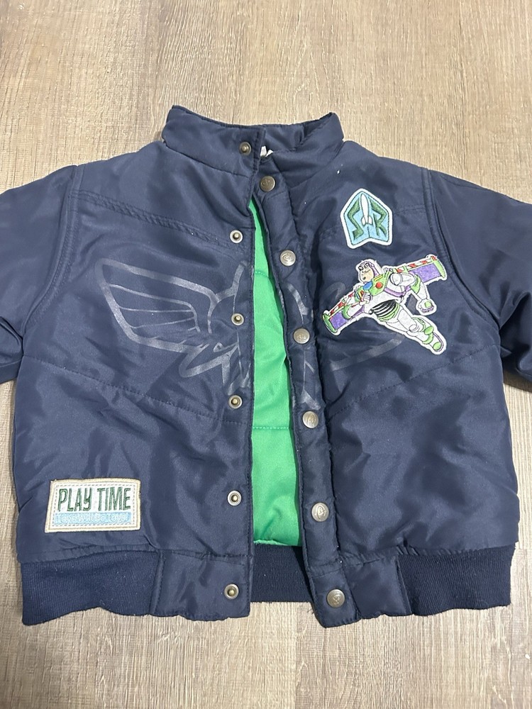Disney Pixar Toy Story 3 Boys 3t Jacket Blue Buzz Lightyear