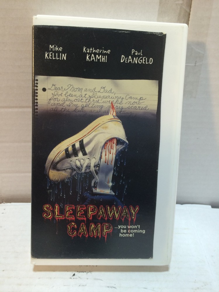 Sleepaway Camp VHS Hard Case Rare Horror 1983 American Eagle Films 84 MIN