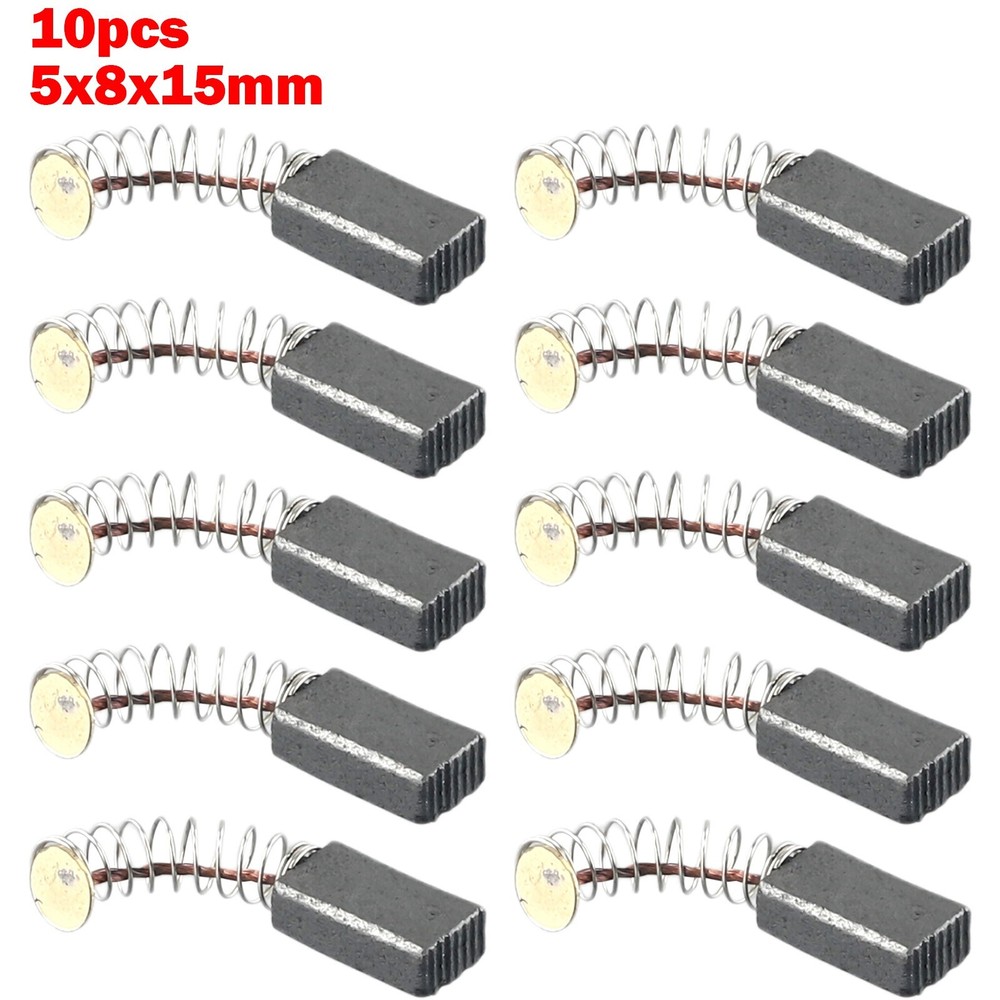 10pcs Motor Carbon Brush Kit For Electric Motor Power Drill Accessories
