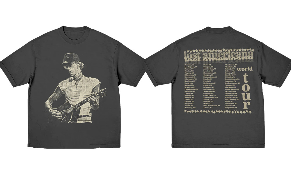MGK Machine Gun 1Kelly Lost Americana Tour 2026 T-Shirt Unisex All Sizes LK382