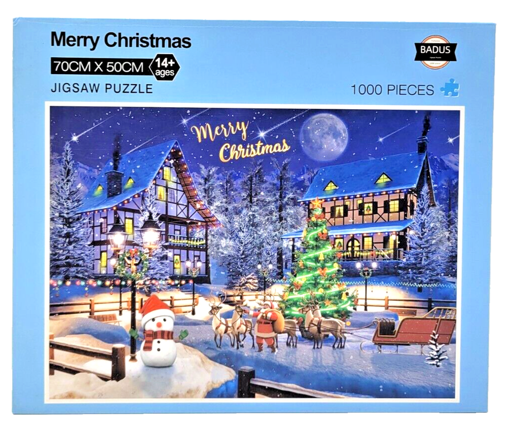 Merry Christmas 1000 Pc 27 1/2