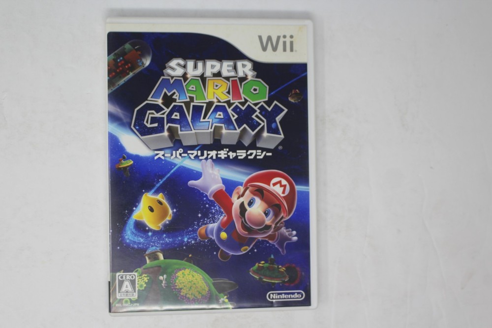Super Mario Galaxy (Japanese) Nintendo Wii JPN(Region Locked)
