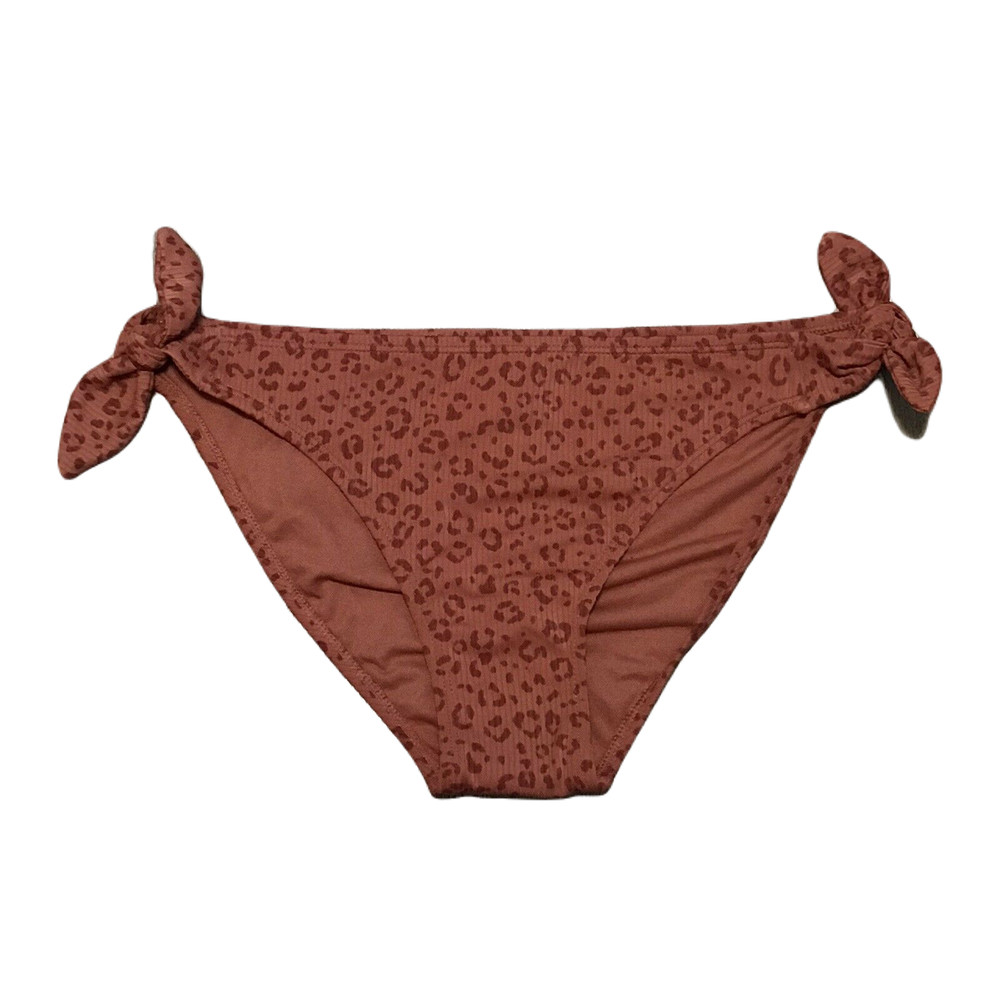 Xhilaration NWT Cheeky Swimsuit Bikini Bottoms ~ Brown ~ Sz XL