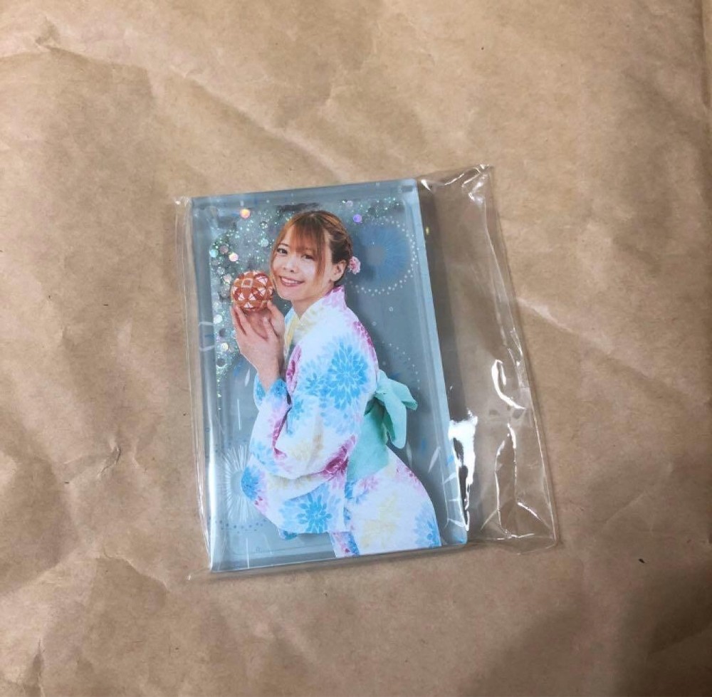 Mayu Iwatani Stardom Acrylic Yukata Keychain Female Pro Wrestler Fans Japan