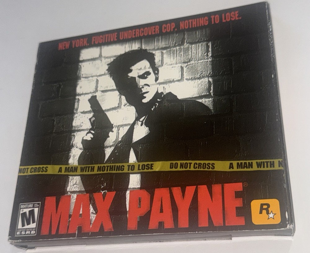Max Payne - First Person Shooter PC Computer Game by Rockstar Games - New/Sealed