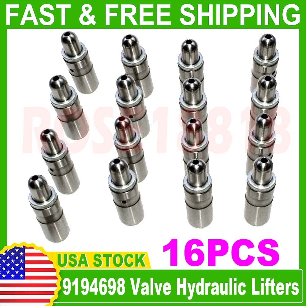 16X Valve Hydraulic Lifters for Buick Chevy Pontiac Saturn 1.9L 2.0L 2.2L 2.4L