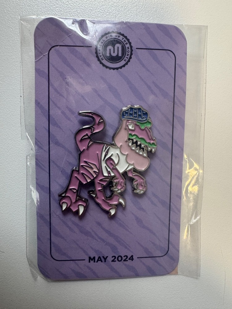 GMM Pin of the month May 2024 Veloci-Randy  Cotton Candy Good Mythical Morning