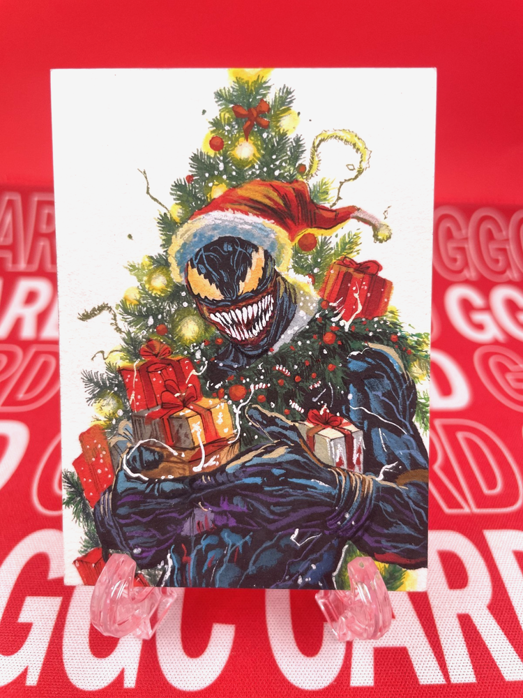 【Christmas Limited】GGC Studio Marvel Venom Artist Hand Drawn Sketch Card 1/1