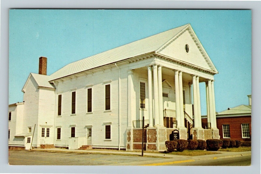 Pocomoke City MD-Maryland, Bethany Methodist Church Vintage Souvenir Postcard