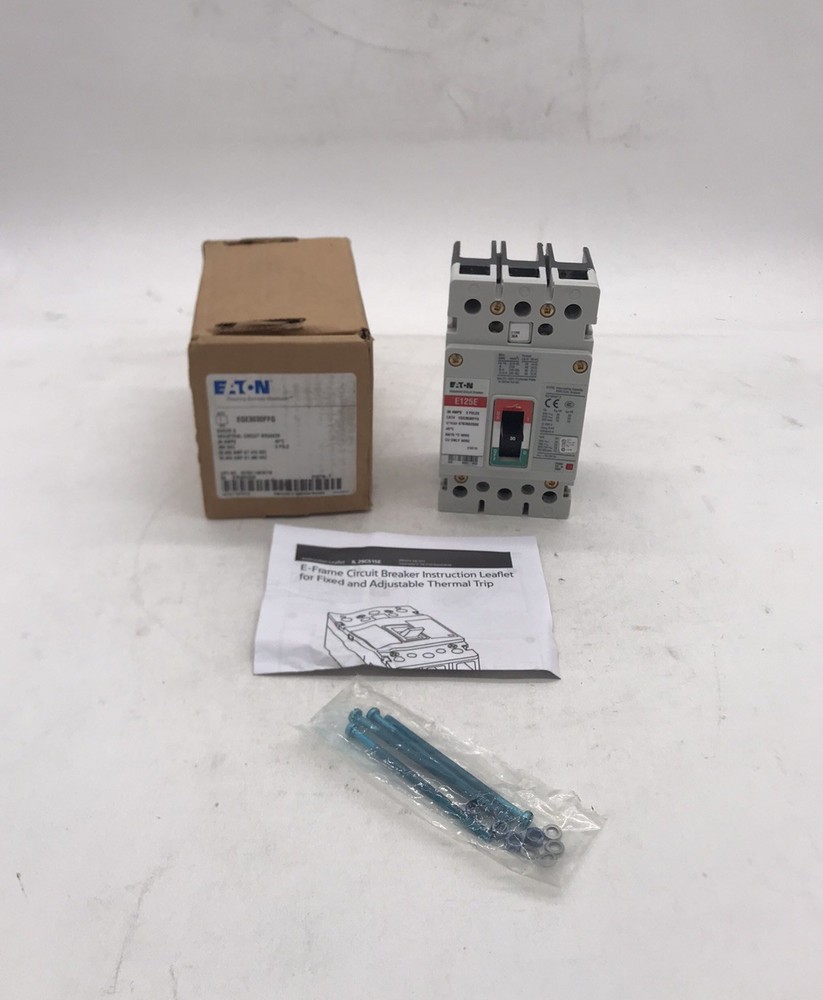 Houston Stock New Eaton Ege3030Ffg Type Ege 30 Amp 480V Free 2 Day Air Shipping