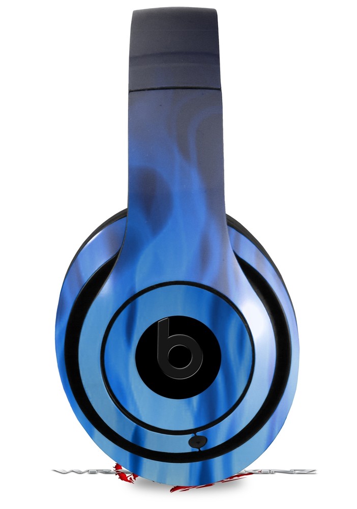 Custom Skin for Beats Studio 2 & 3 in Fire Blue – Headphones Sold Separately