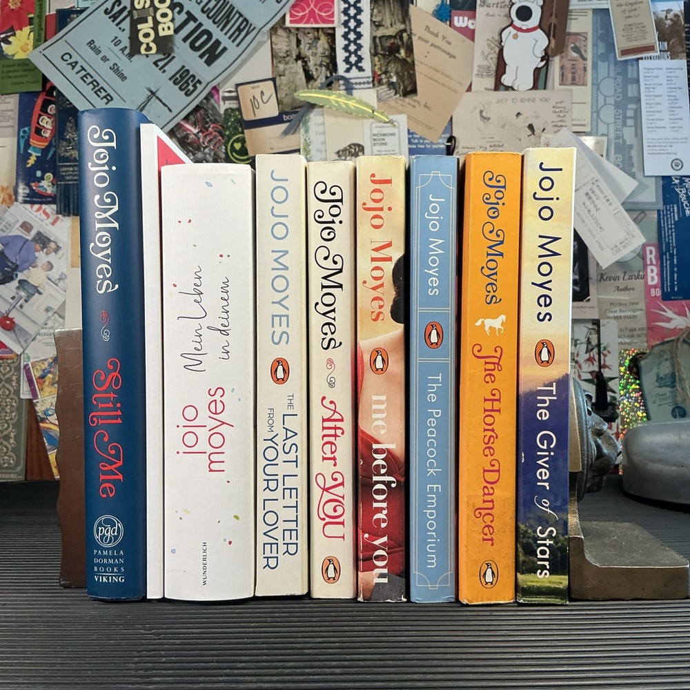 Lot of 9 Paperback & Hardcover Books by Jojo Moyes
