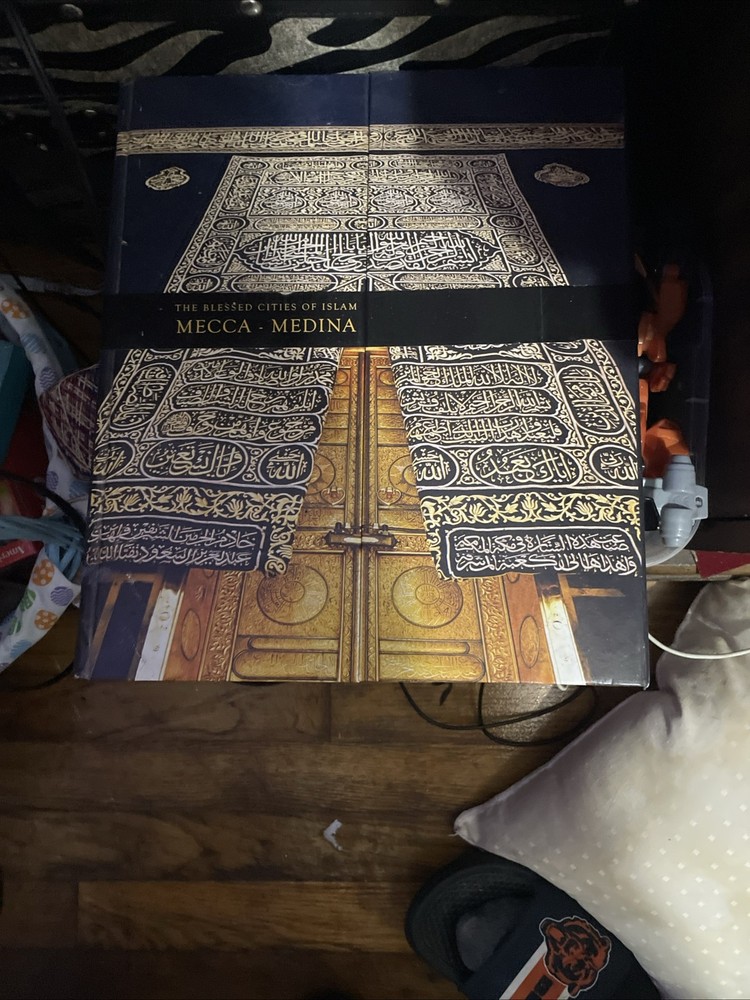 The Blessed Cities of Islam: Mecca-Medina Hardcover Book Arabic Calligraphy