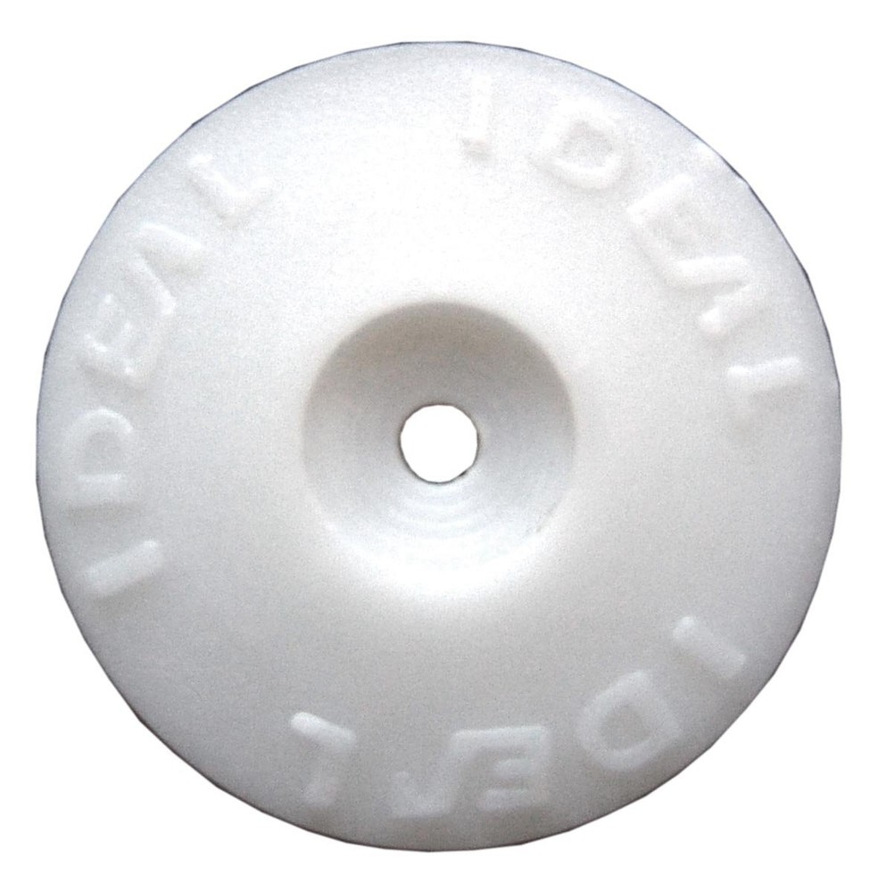 SKPHC 7/8 Inch White Plastic Cap Washers for Nails or Screws Box of 500