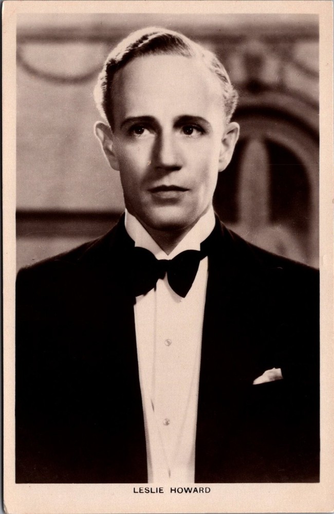 Leslie Howard Real Photo Postcard Picturegoer Series RPPC British Actor 1930s