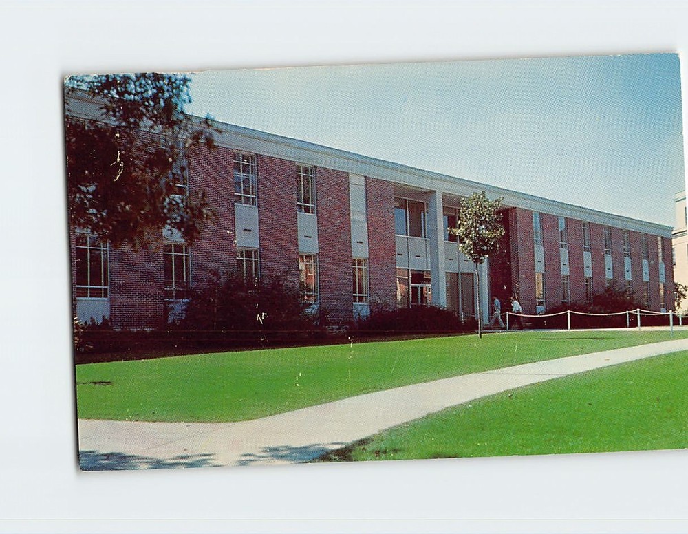 Postcard Carrier Hall The University of Mississippi