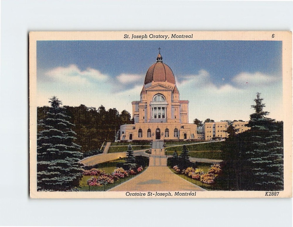 Postcard Saint Joseph Oratory Montreal Quebec Canada