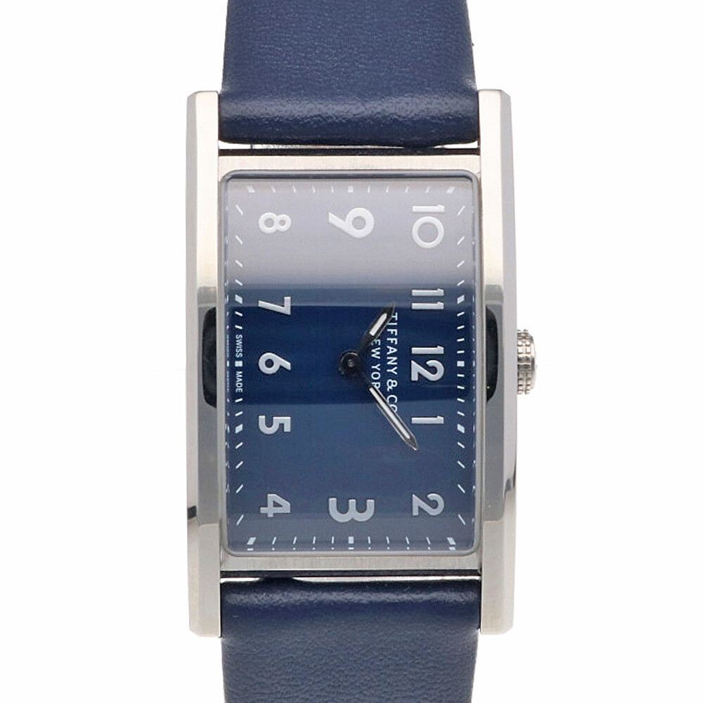 Tiffany Eastwest Watch Watch Stainless Steel Quartz Women s TIFFANY Co. Used