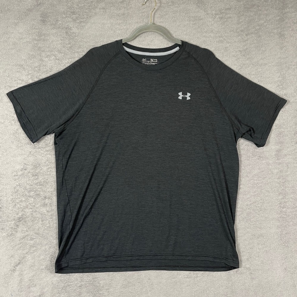 Under Armour Men’s XL Black Short Sleeve Crew Neck Athletic Pullover Shirt