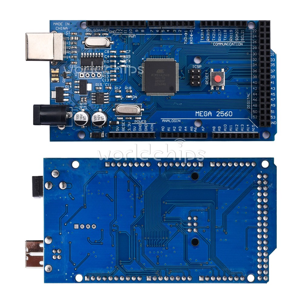 1-10x Mega2560 R3 ATMEGA2560 CH340 Atmega2560-16AU Development Board For Arduino