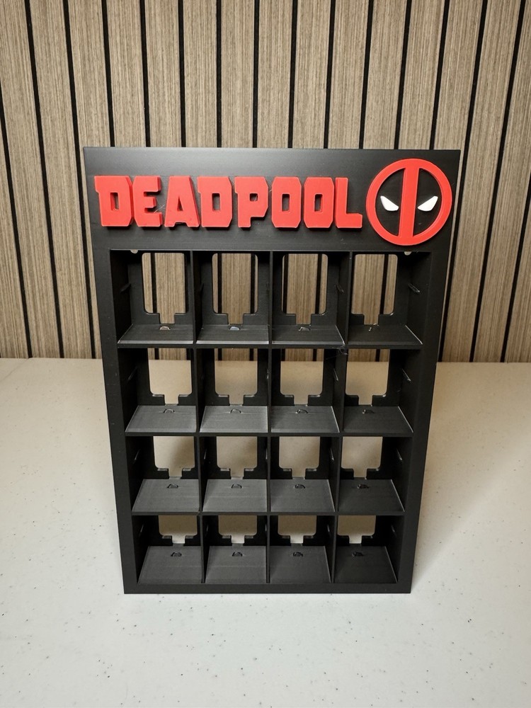 Funko Bitty Pop! Deadpool Complete Set Custom Display Case