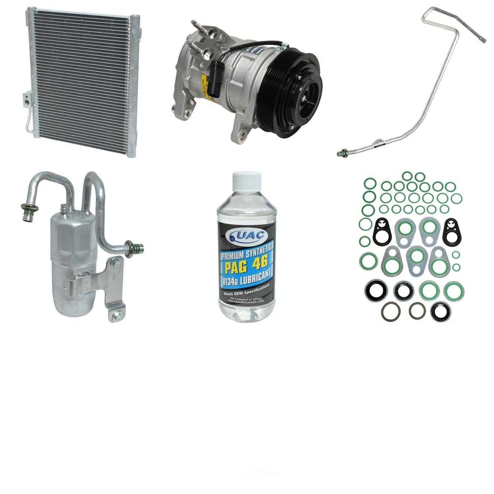 A/C Compressor & Condenser Replacement Kit for 05-08 Ram 4000 5.7L