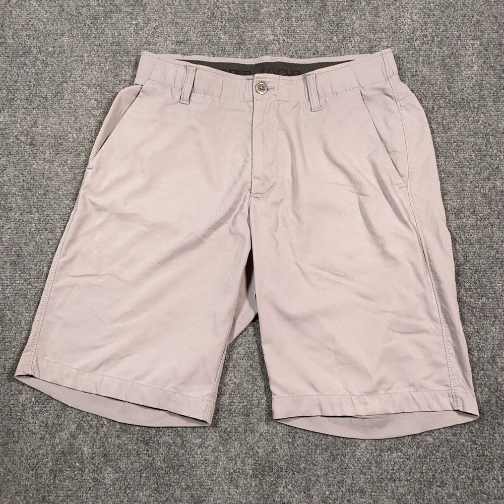 Under Armour Men's 32 Gray Match Play Heatgear Stretch Golf Performance Shorts