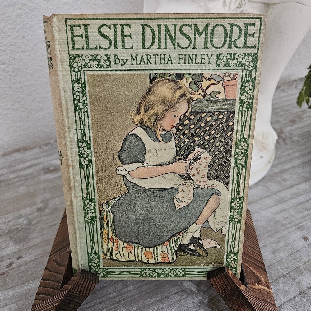 1896 Martha Finley Antique Book Collectible Elsie Dinsmore Limited Edition