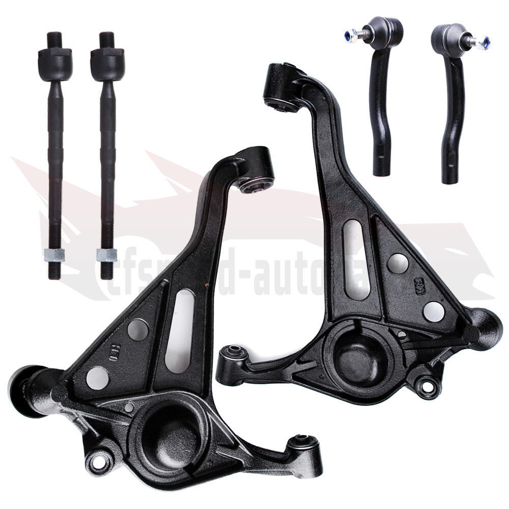 6pcs Front Control Arm & Tie Rod Ends for 1999-2006 Suzuki XL-7 Suspension