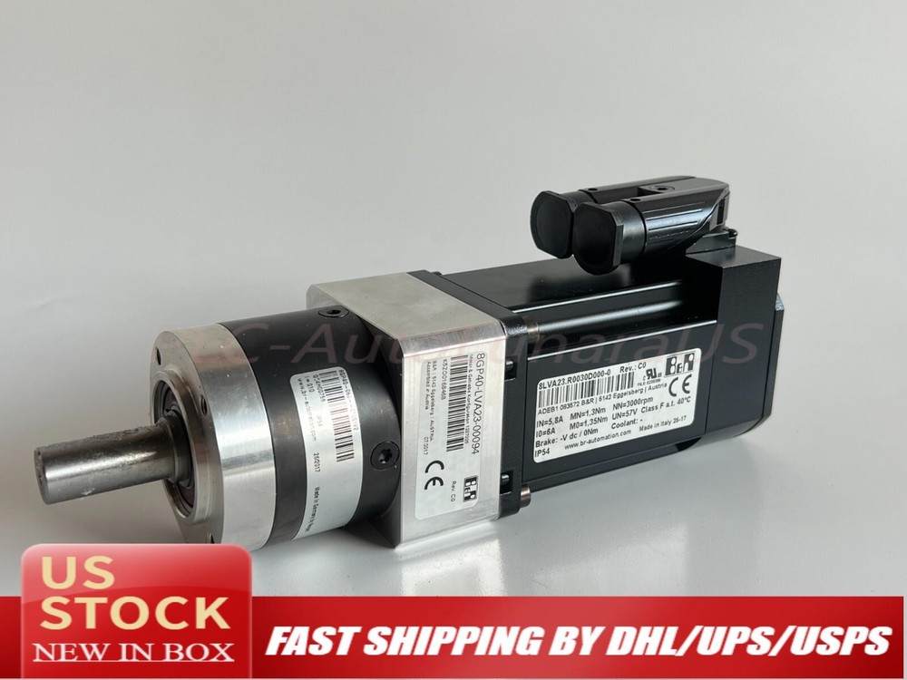 NEW B&R AUTOMATION SERVO MOTOR 8LVA23.R0030D000-0