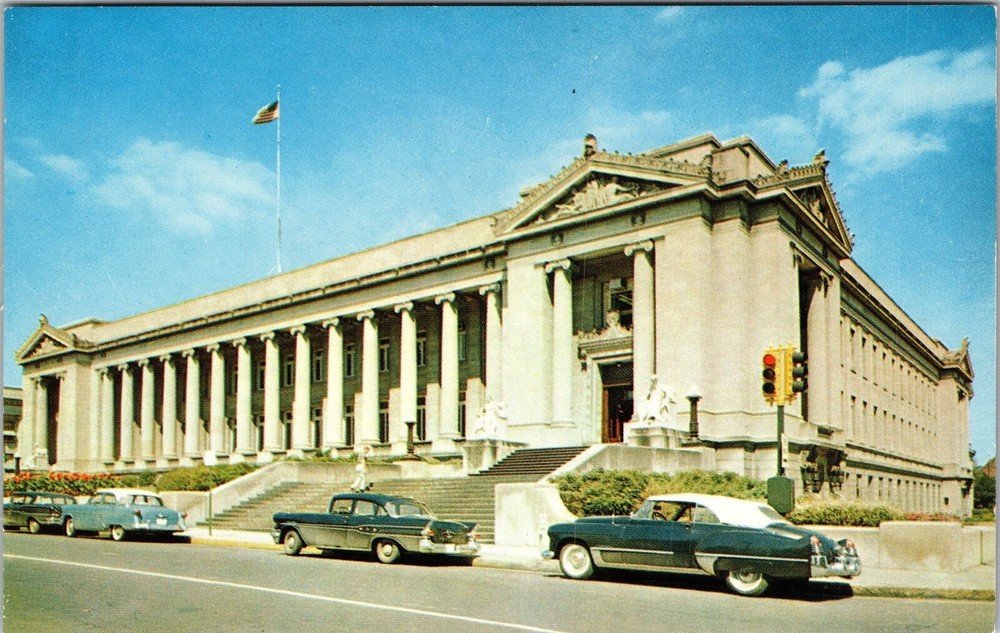 Memphis TN-Tennessee, Shelby County Courthouse, Vintage Postcard